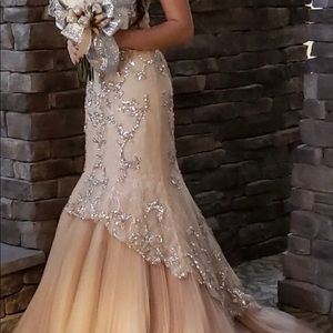 Like new worn ones beautiful gown for pageant or parties extremely beautiful